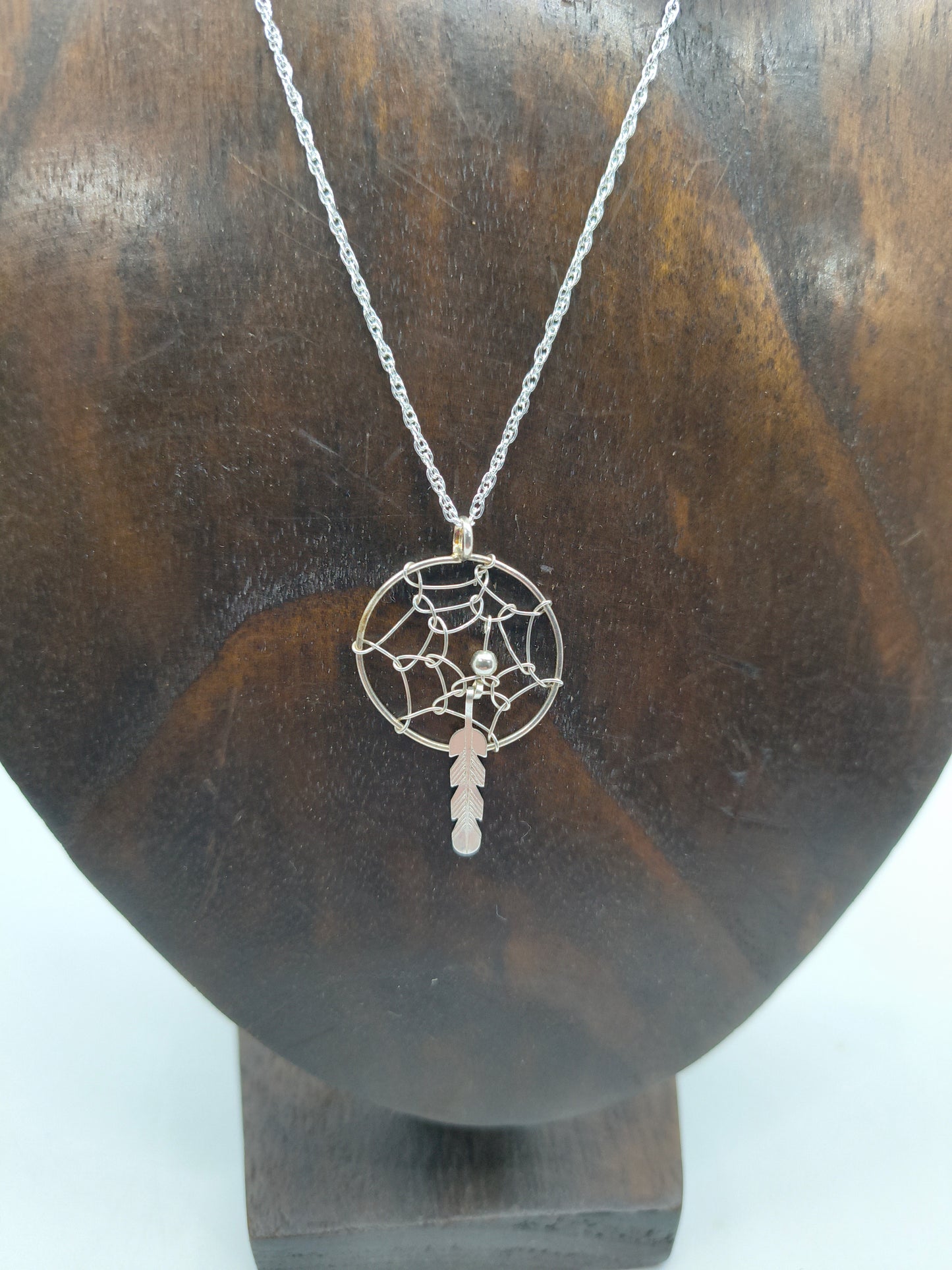 Dream Catcher Pendant on 16" Chain