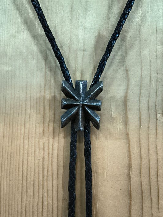 Tufa Cast 37" Black Bolo Tie