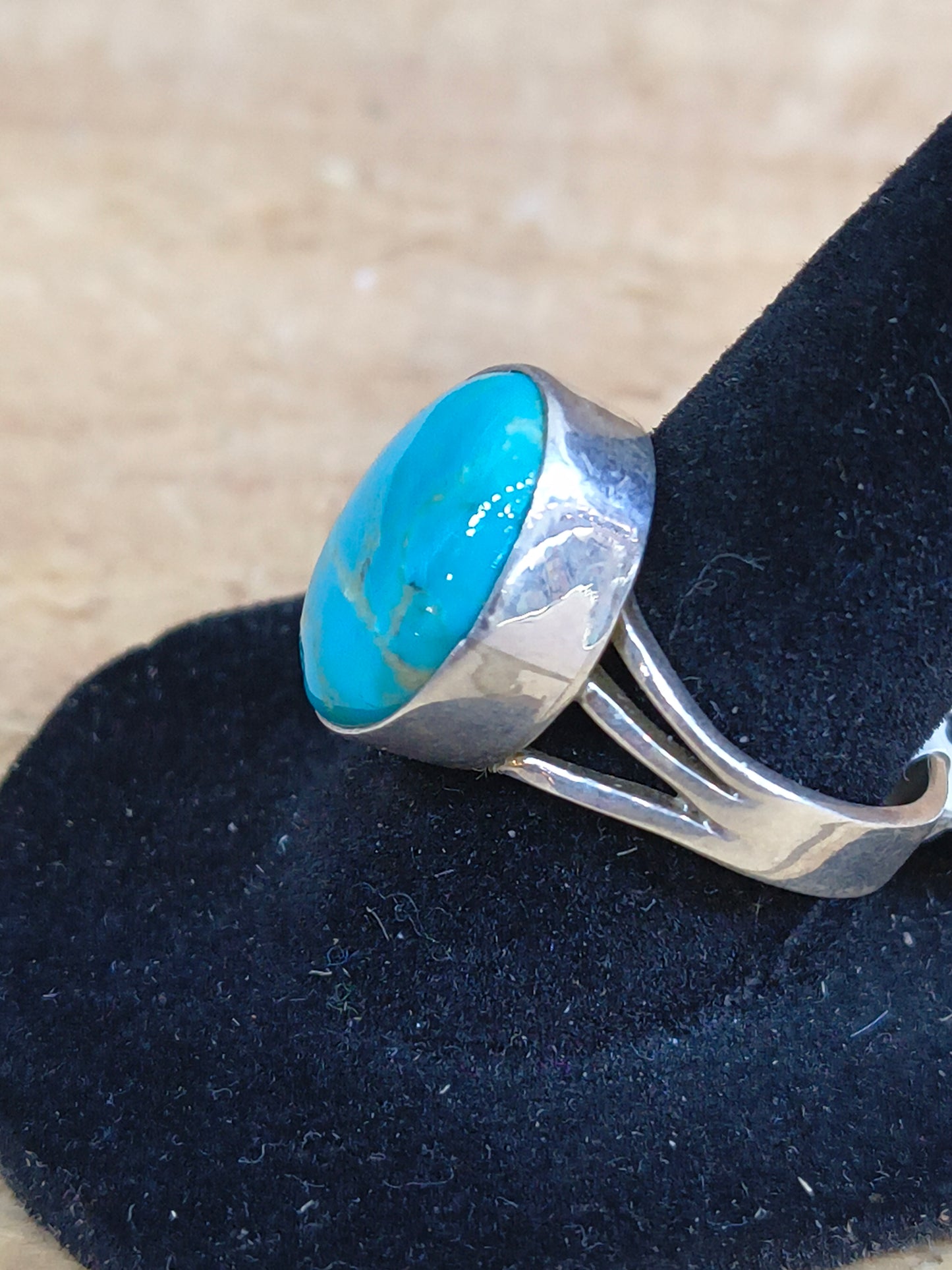 7.5 Kingman Turquoise Ring