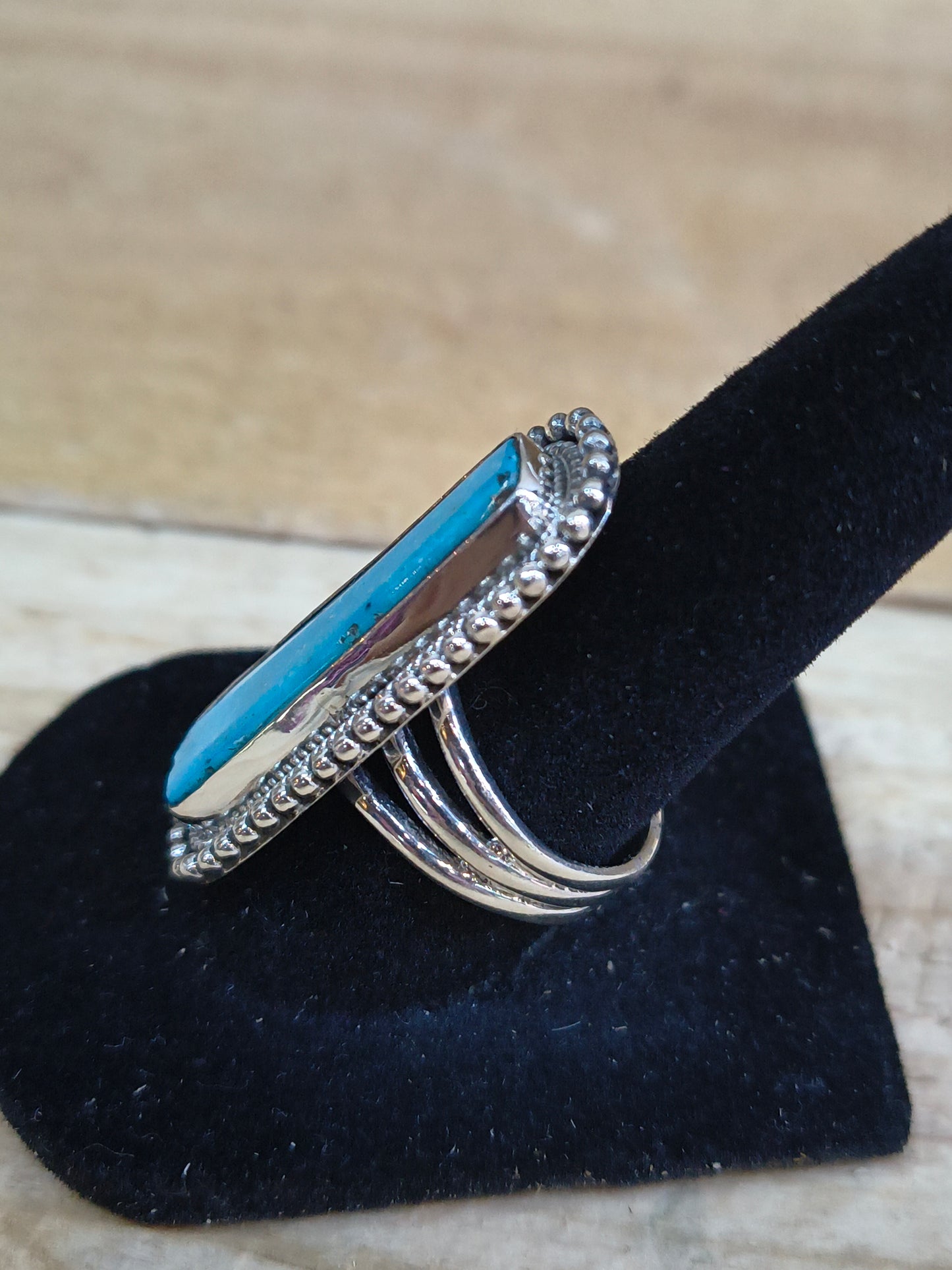 7.0 Kingman Turquoise Ring