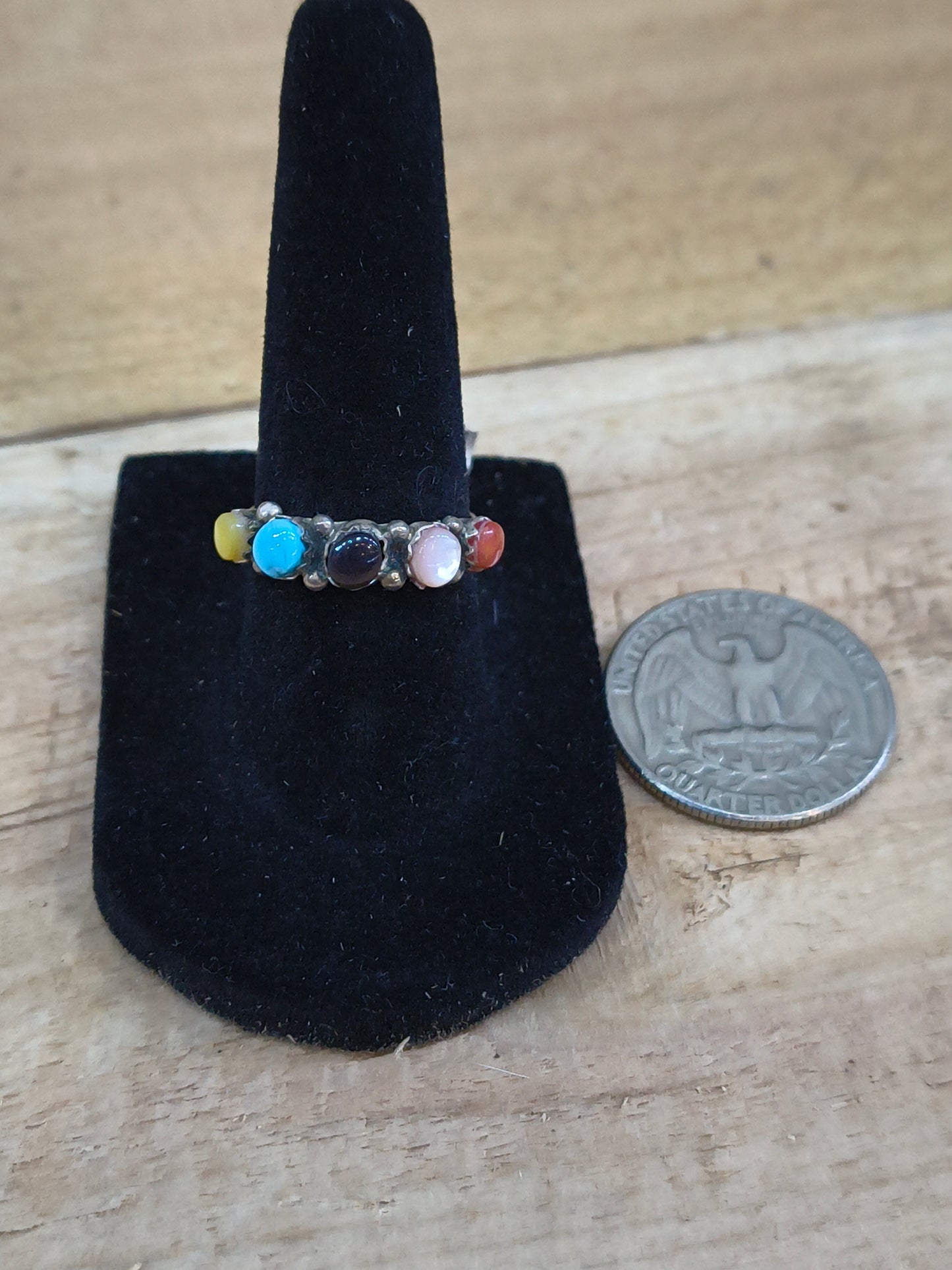 Size 6 -Multi Stone Ring