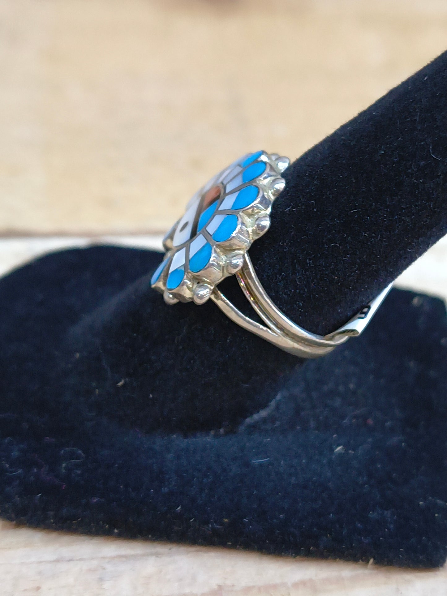 6.0 Zuni Sunface Ring by ER