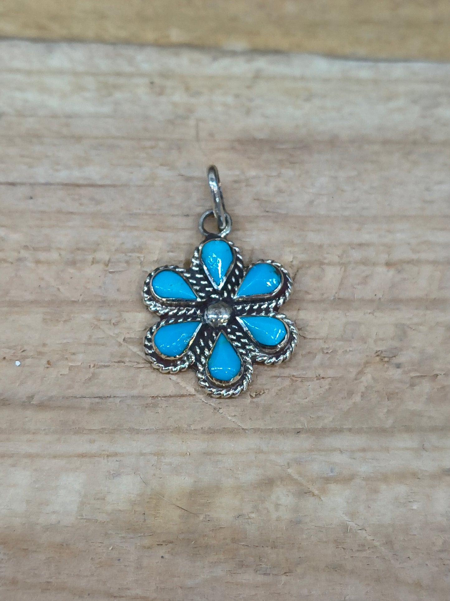 Sleeping Beauty Cluster Pendant