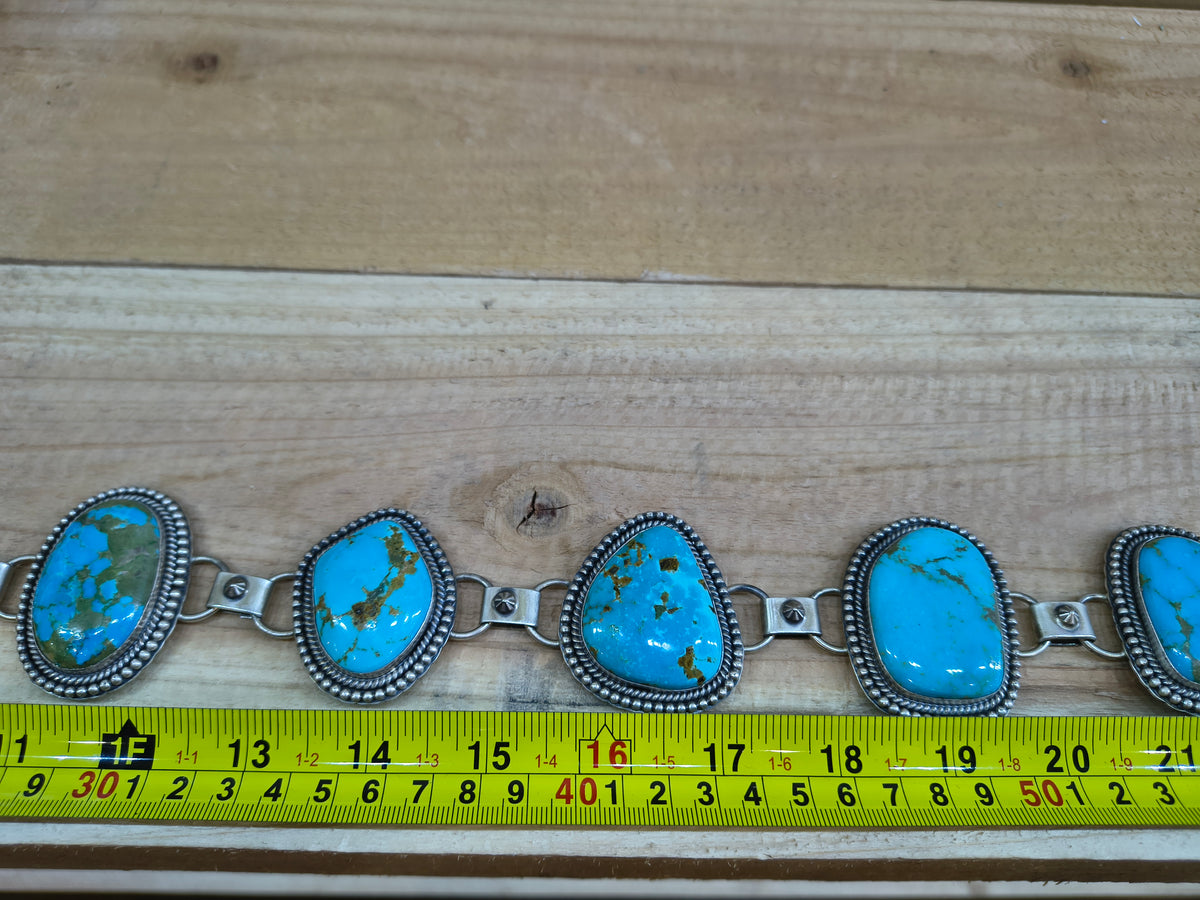 Turquoise 41- 47" Belt