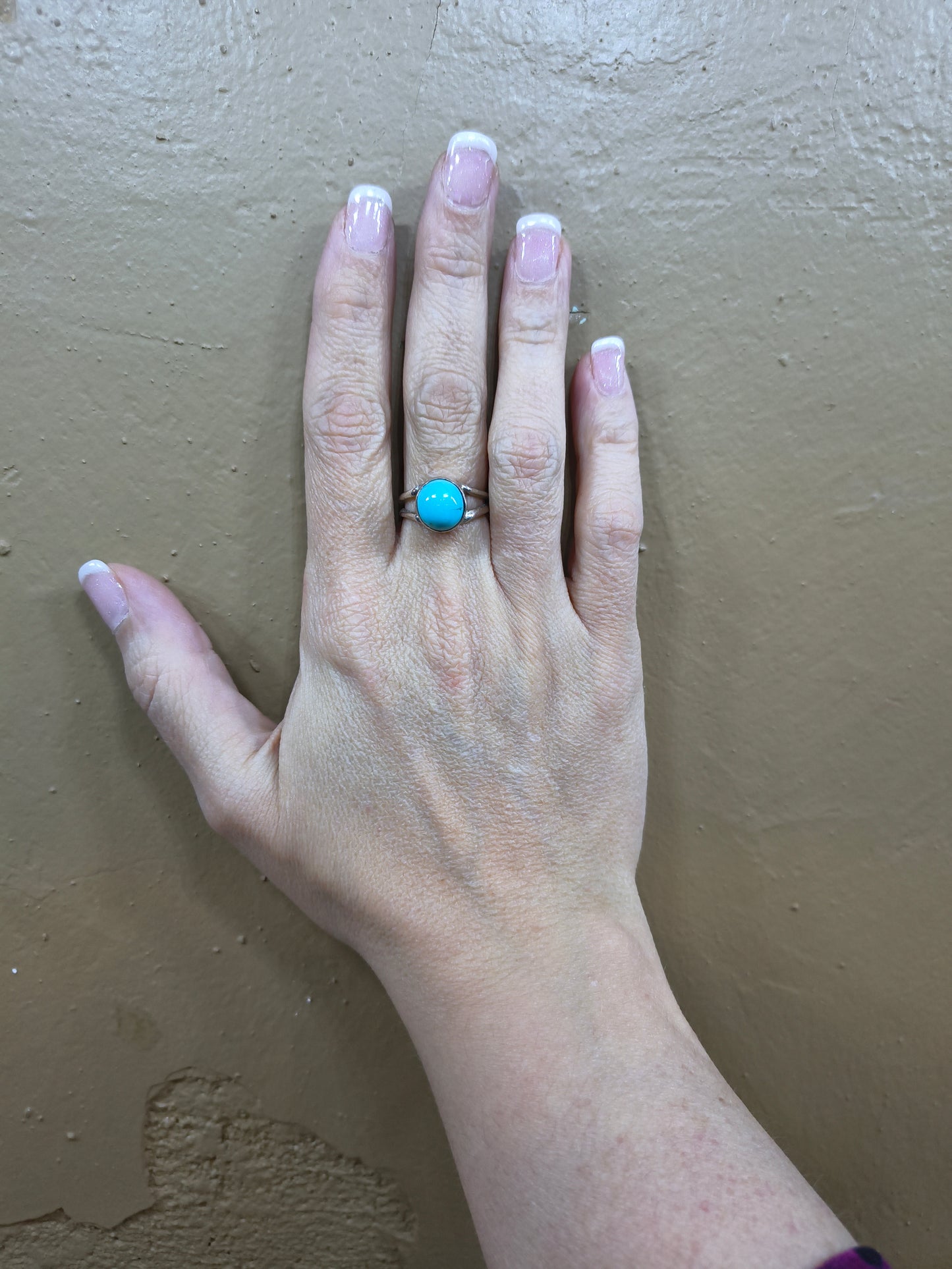 7.0 Kingman Turquoise Ring