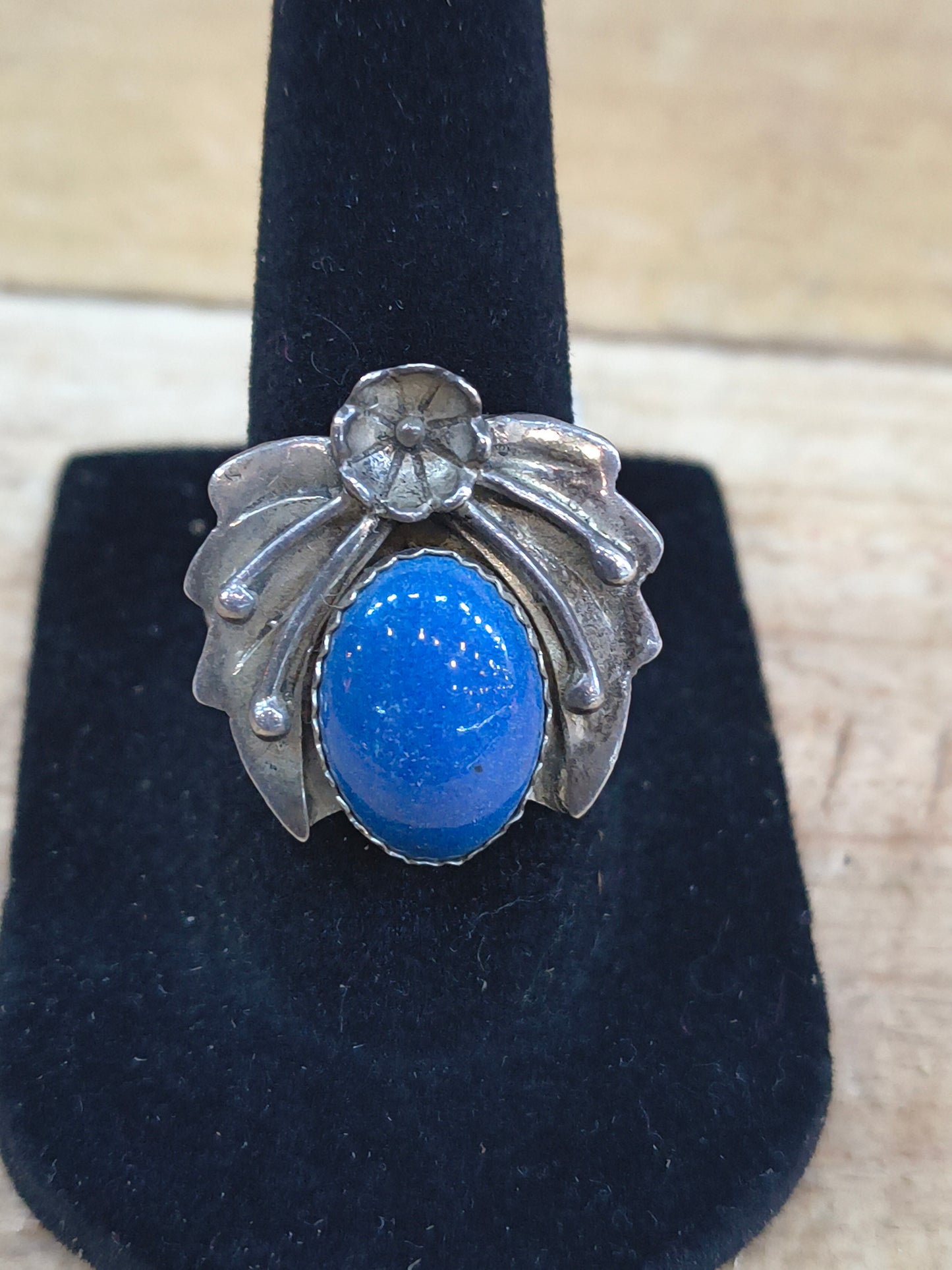 6.5 Vintage Lapis Lazuli Ring by Skyway Trading Company