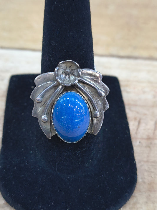 6.5 Vintage Lapis Lazuli Ring by Skyway Trading Company