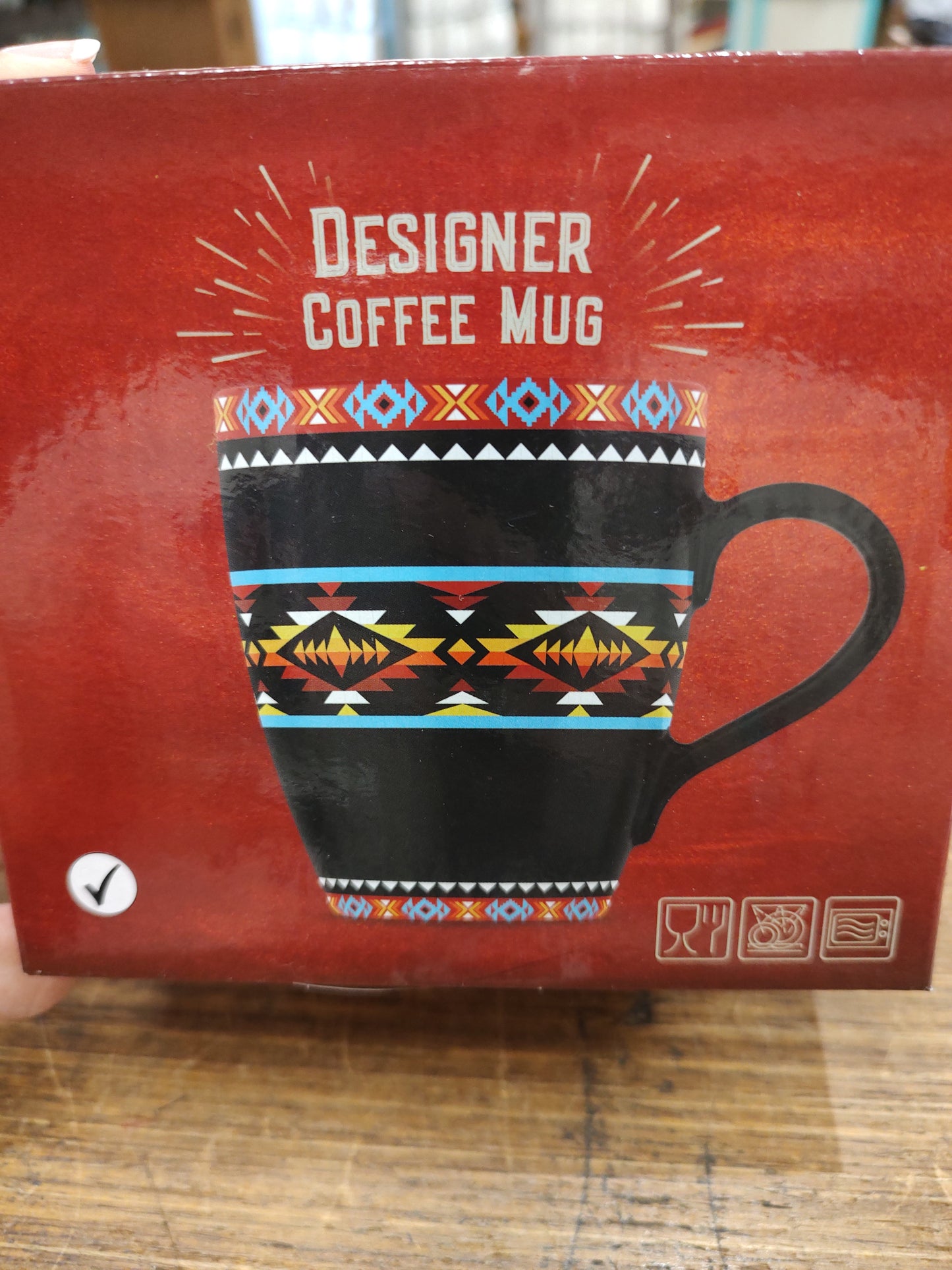 Native Print Designer Coffee Mug