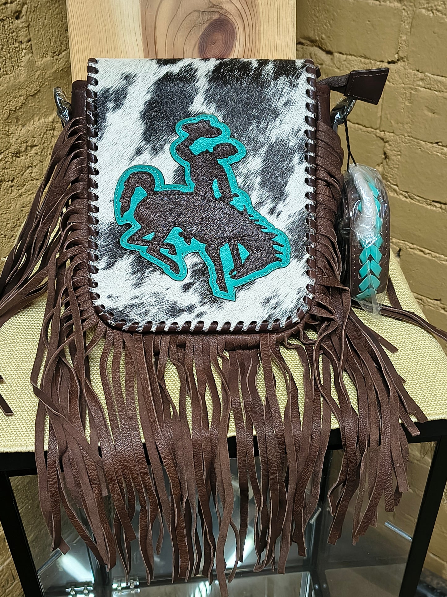 Buckin' Horse and Rider Small Crossbody Purse