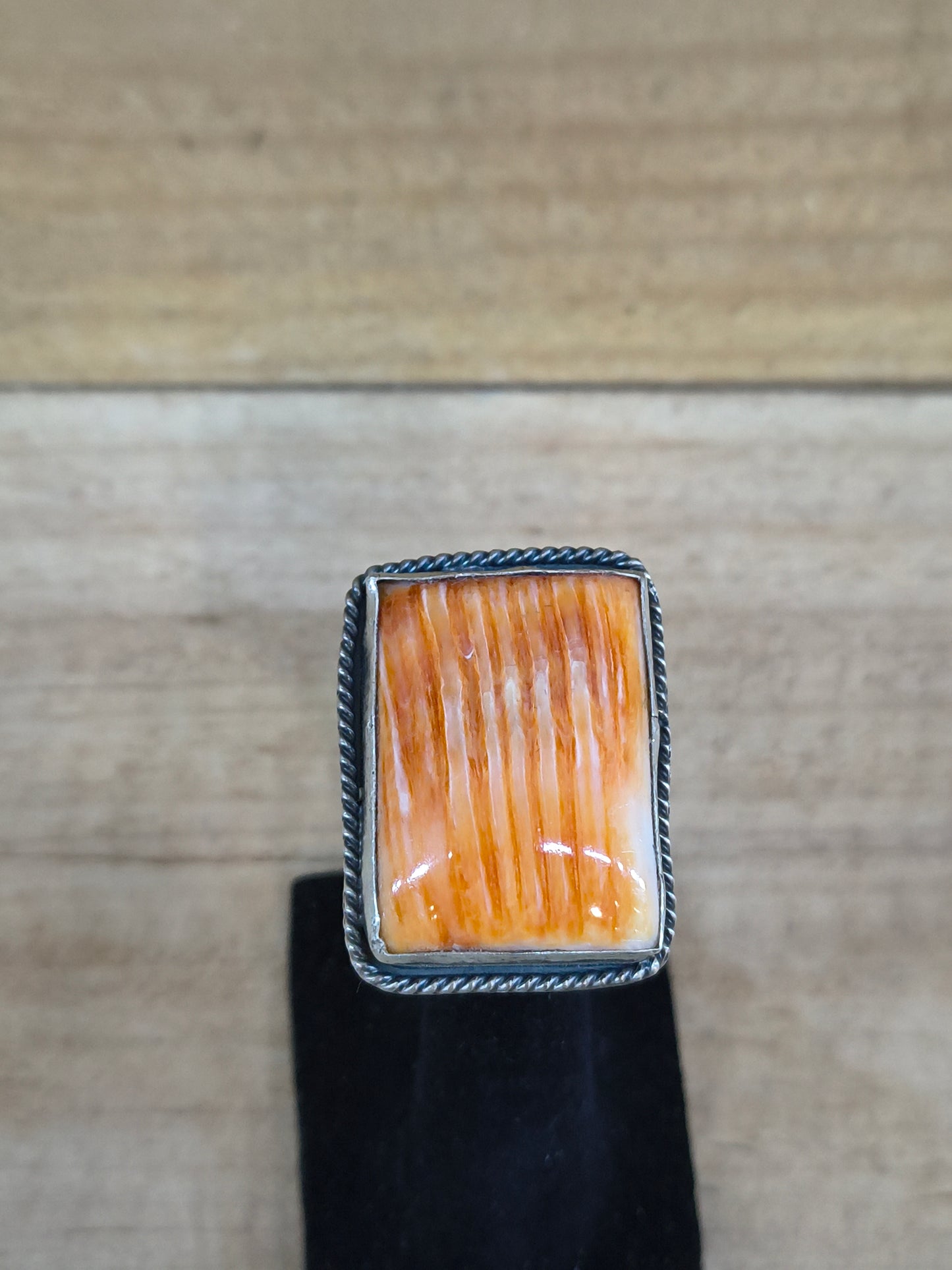 12.0 Orange Spiny Oyster Ring