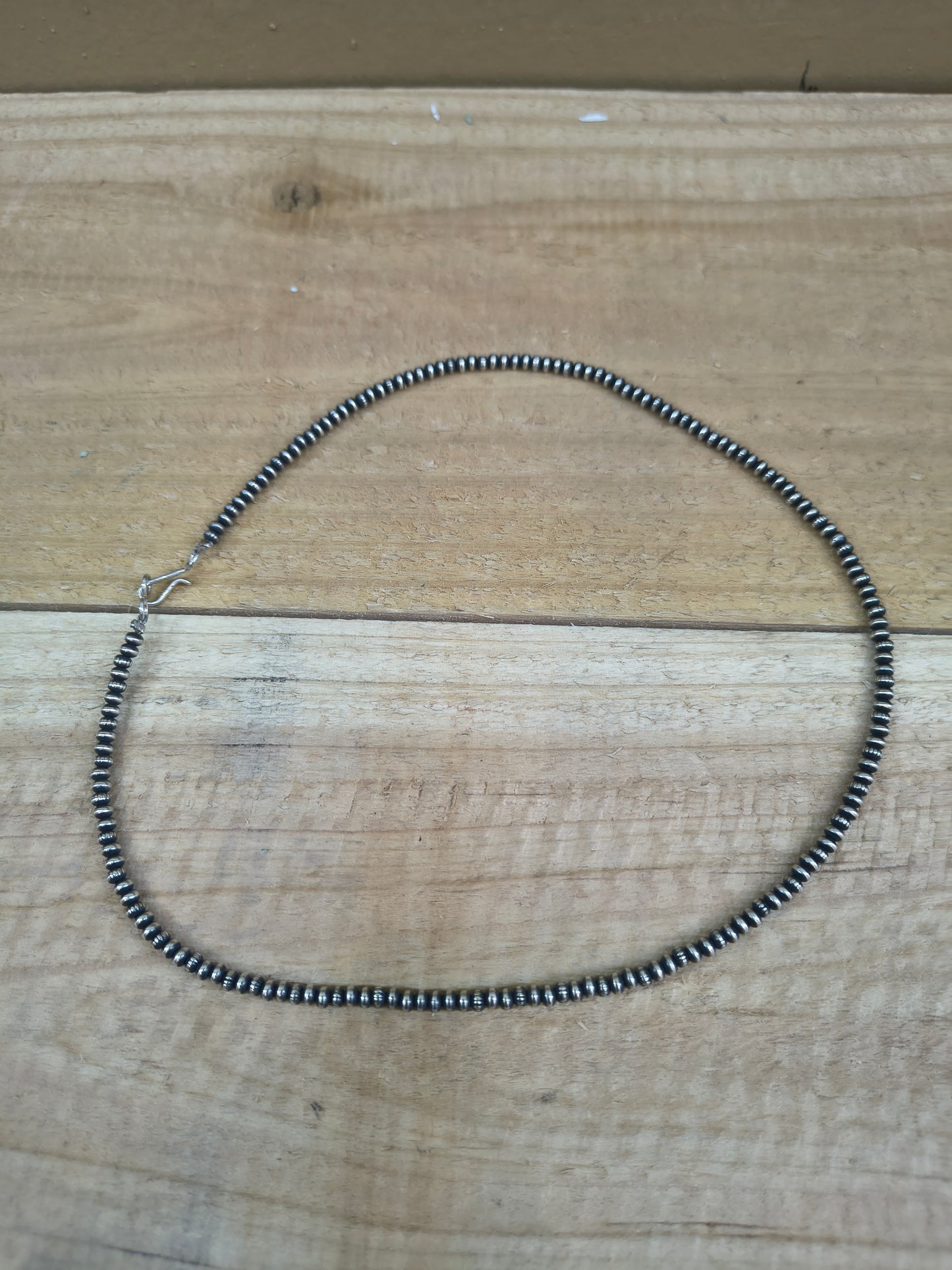 3mm 16" Navajo Style Rondell Pearls