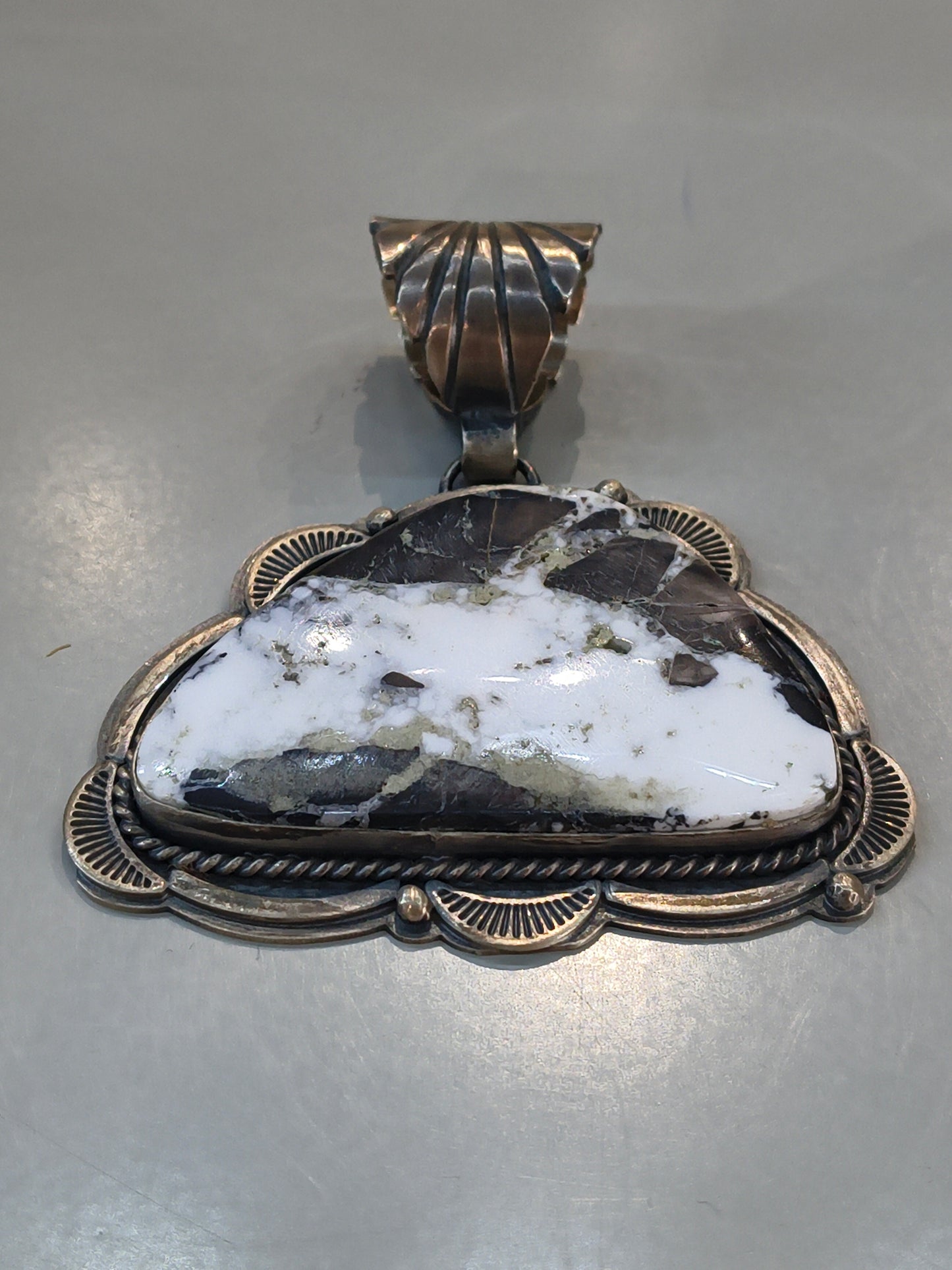 White Buffalo Pendant