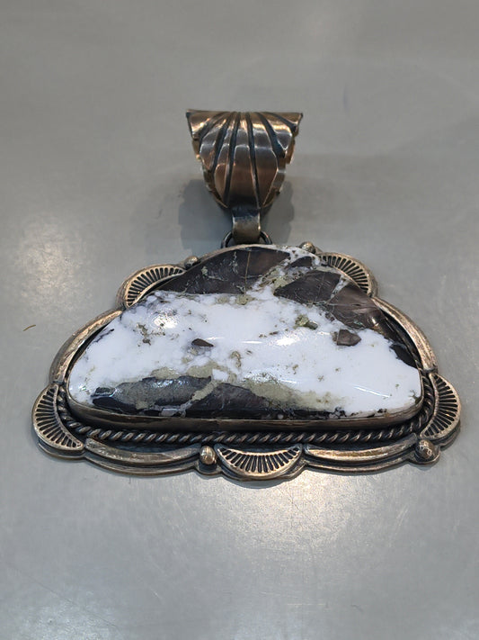 White Buffalo Pendant