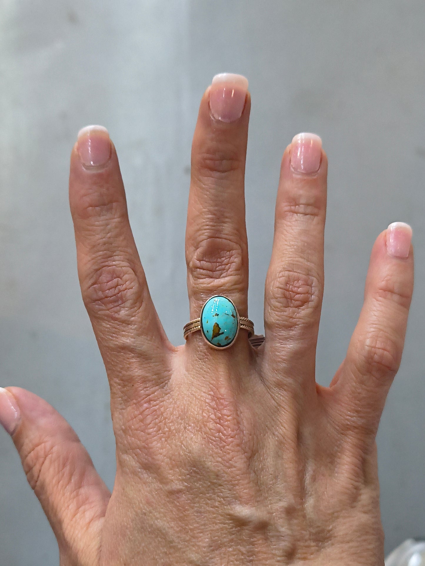 8.0 Turquoise Ring