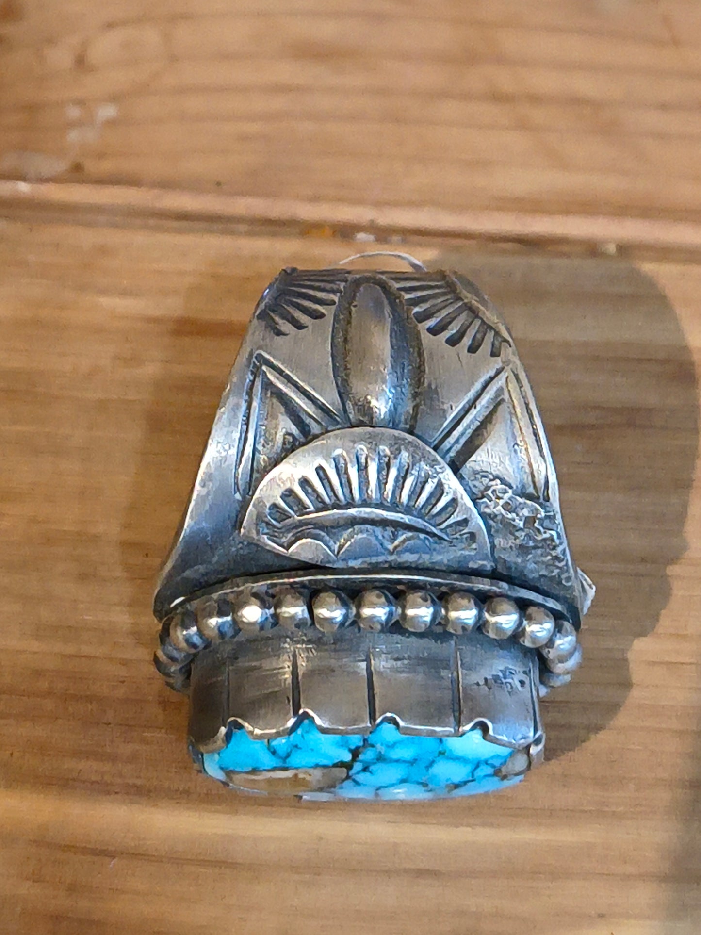 Highgrade Kingman Turquoise 10 Ring