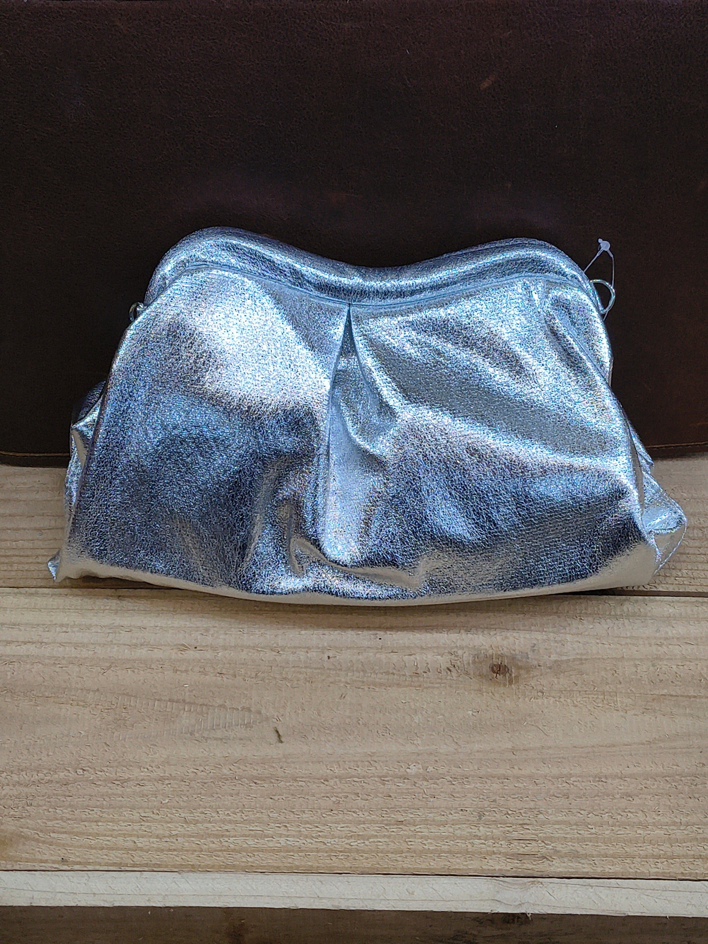 Metallic Clutch Handbag