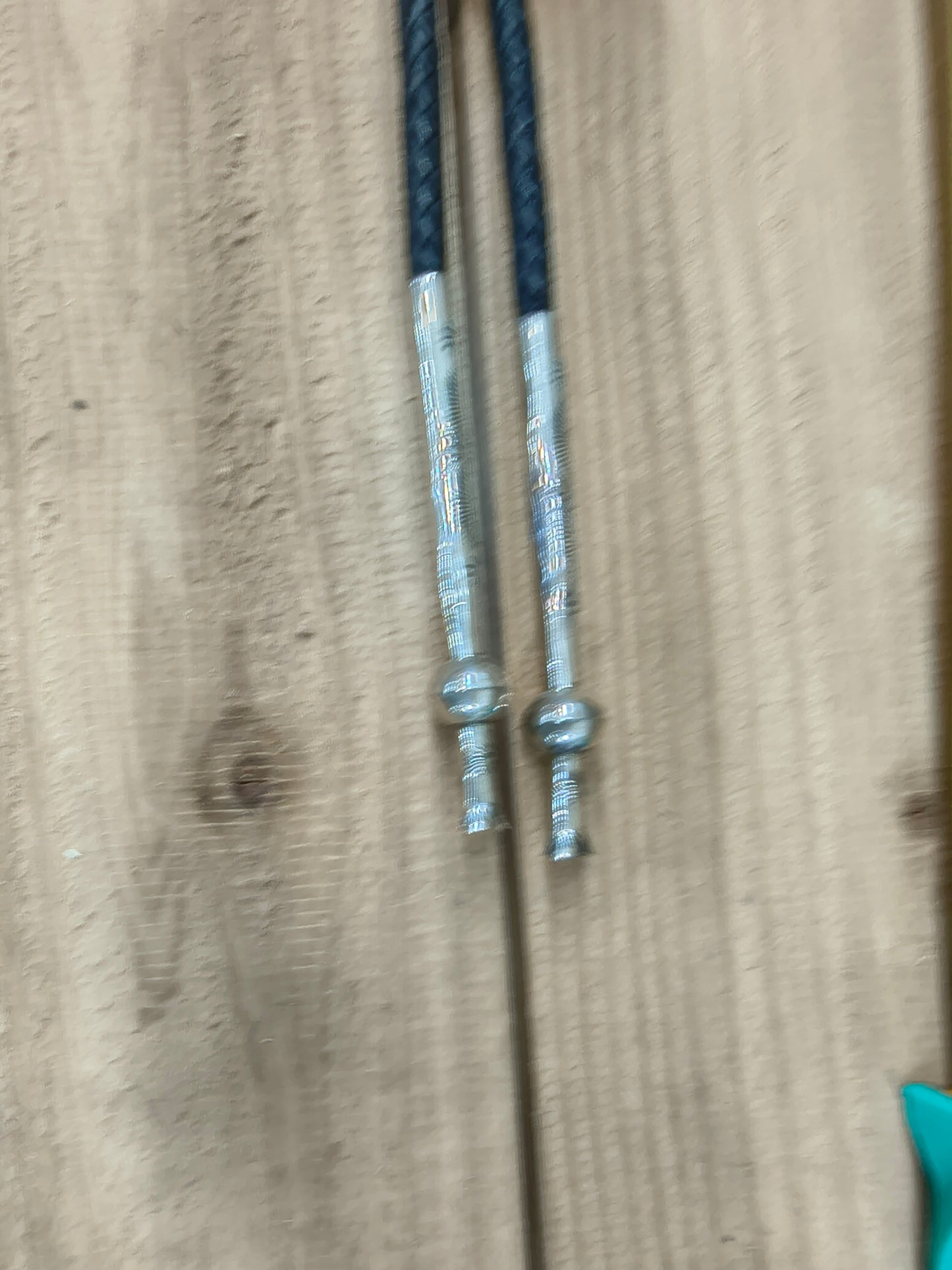 Kachina Bolo with Turquoise by Garrett Hale, Navajo