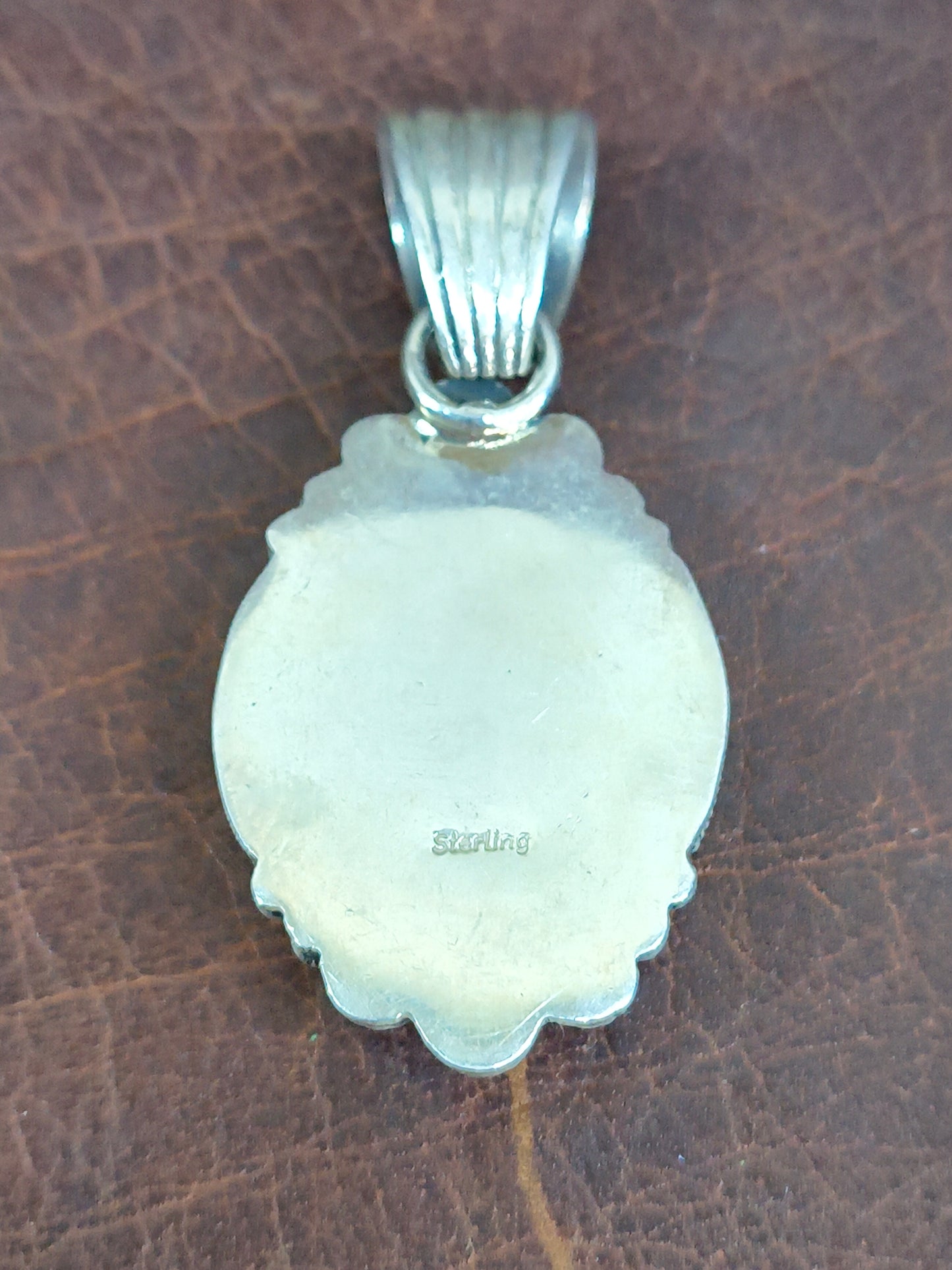 Turquoise Pendant with 12mm Bale