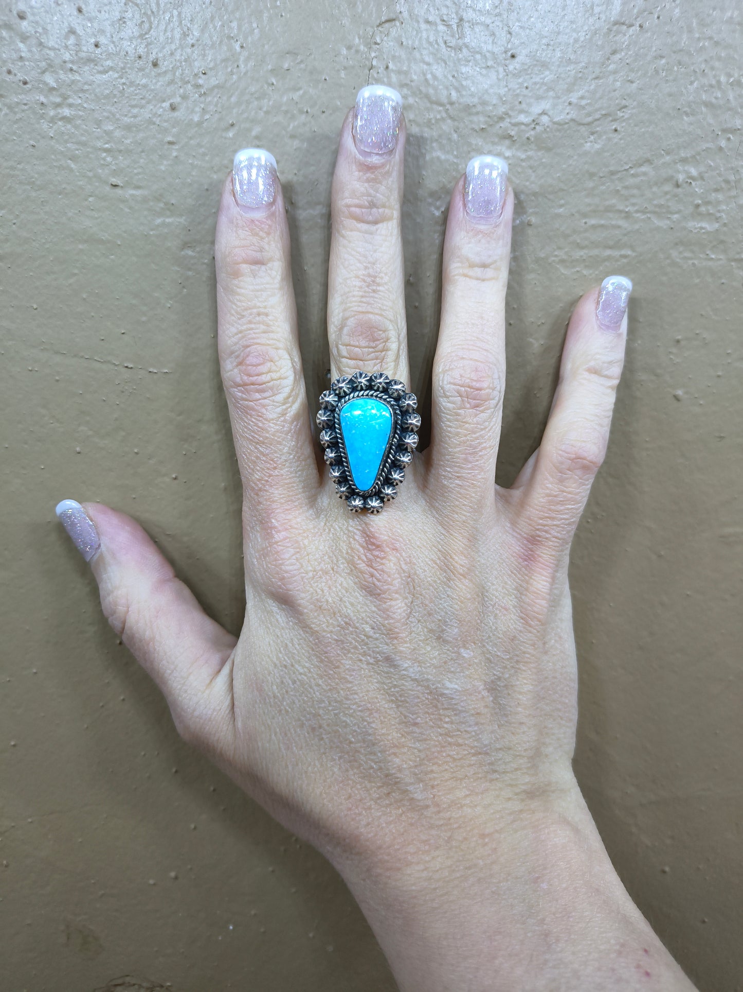 7.0 Turquoise Ring