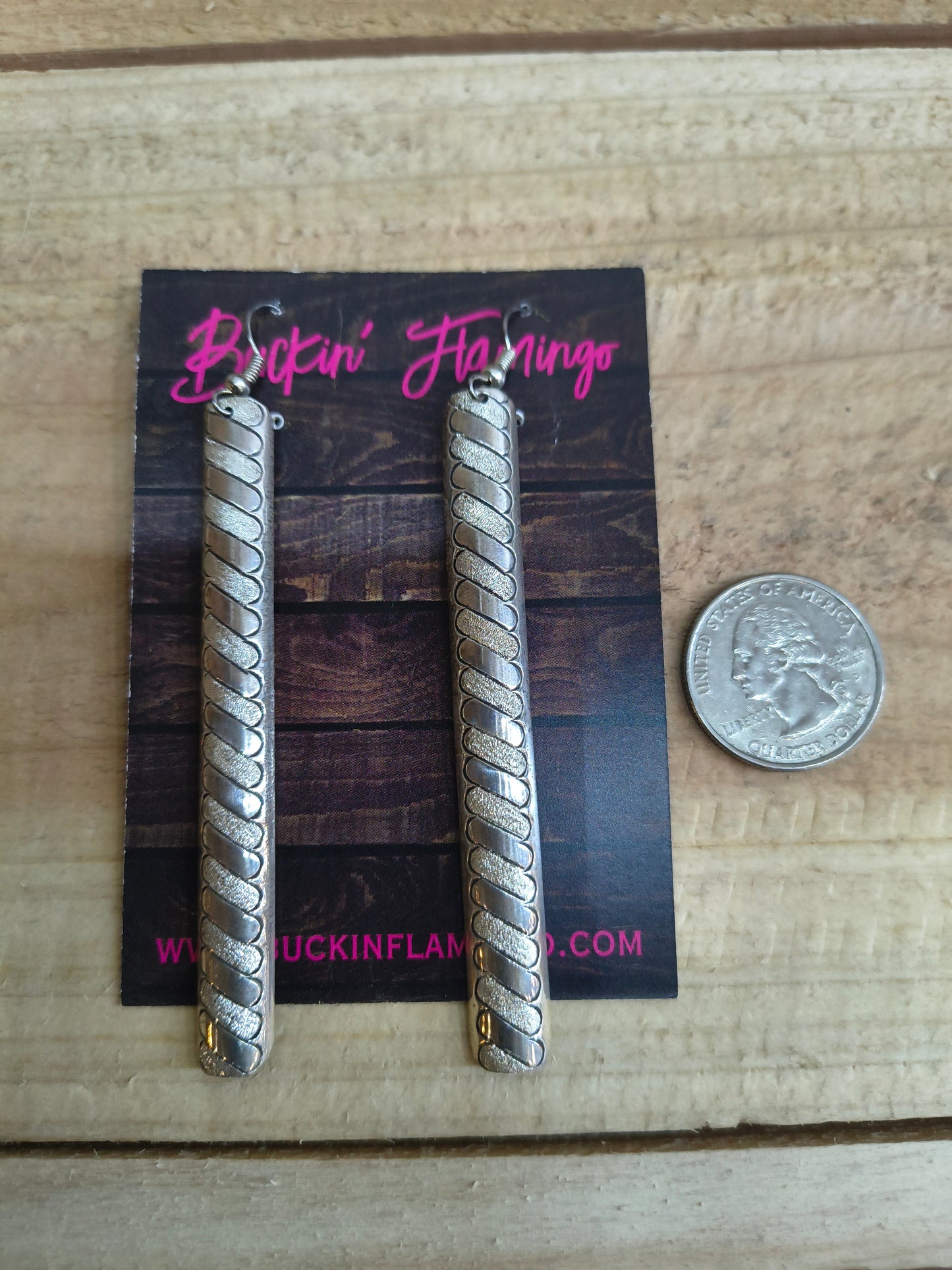 Etched Bar Dangles