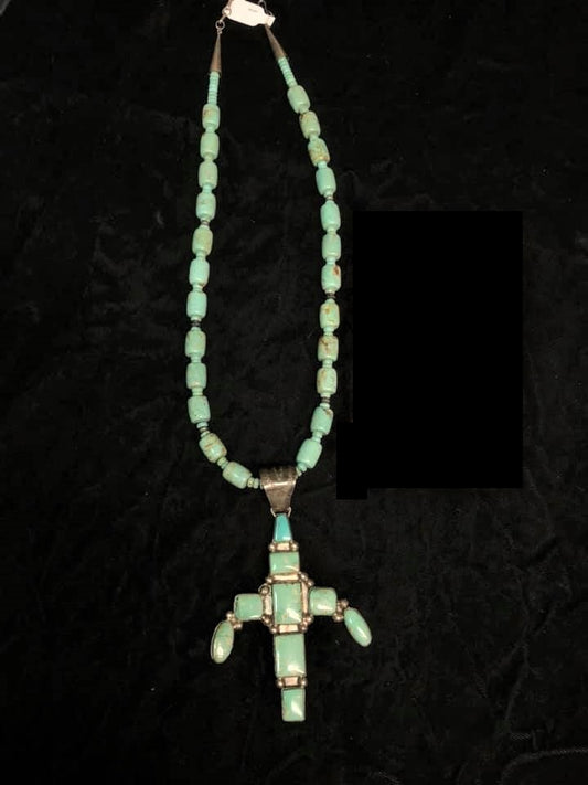Turquoise Necklace with Unique Naja!