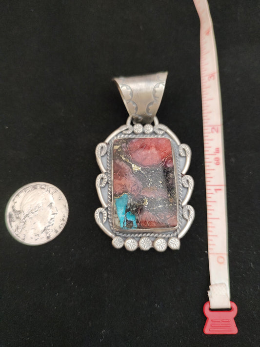 Sonoran Sunrise Turquoise Pendant