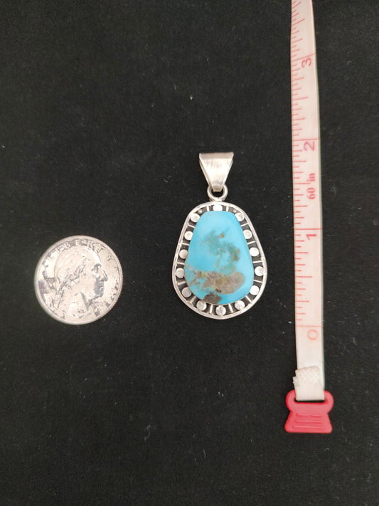 Kingman Turquoise Pendant