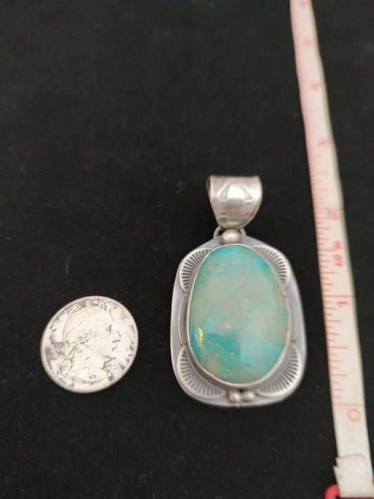 Royston Turquoise Pendant