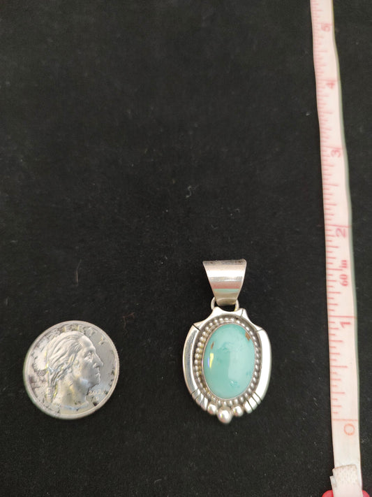 Kingman Turquoise Pendant