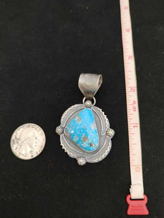 Kingman Turquoise Pendant