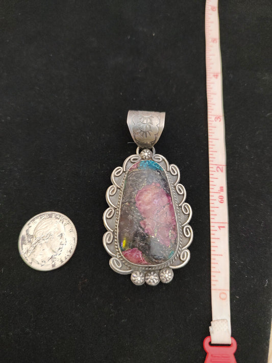 Sonoran Sunset Turquoise Pendant