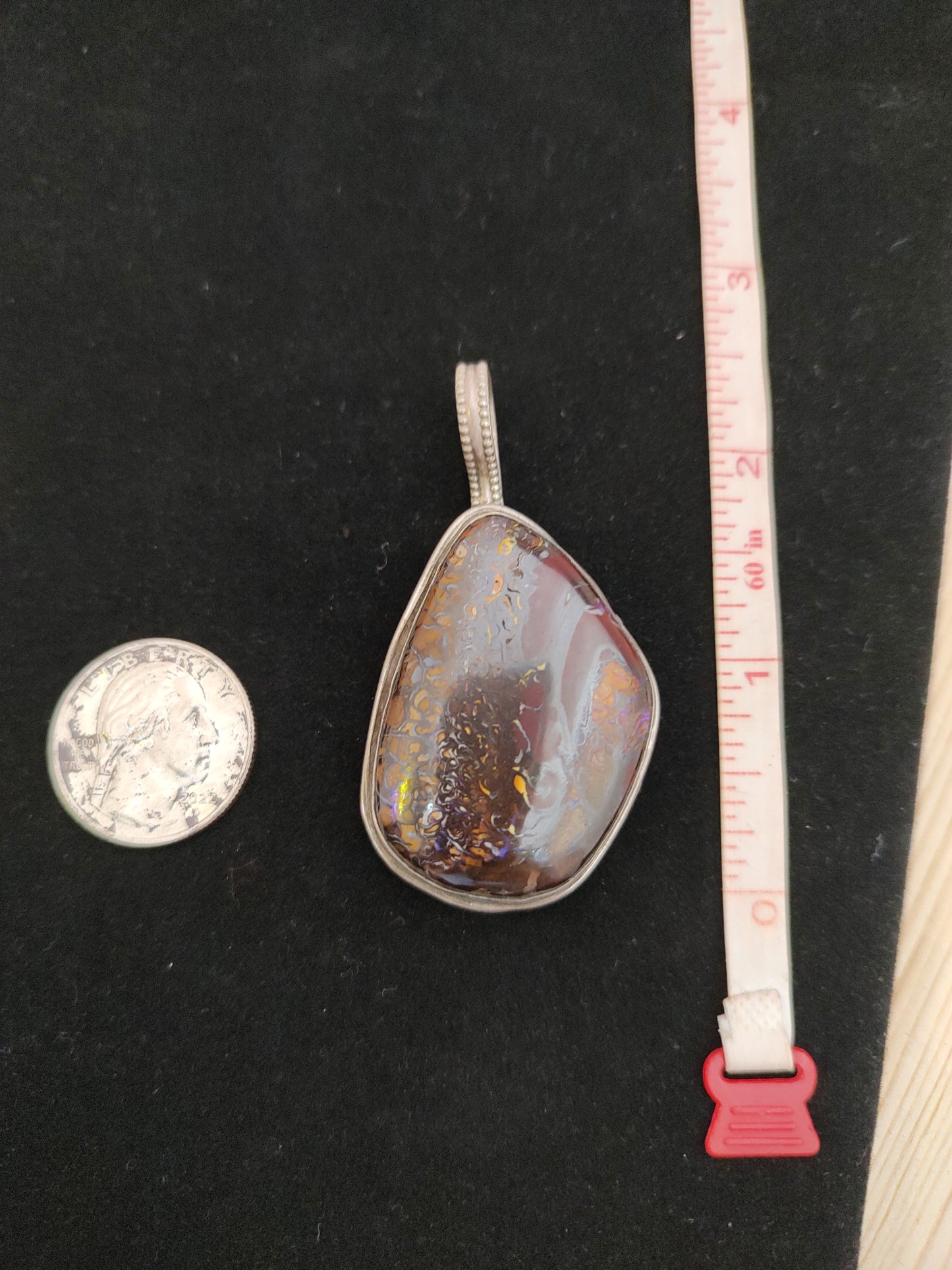 Vintage Bolder Opal Pendant