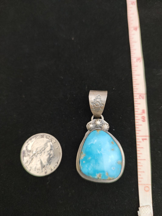 Kingman Turquoise Pendant