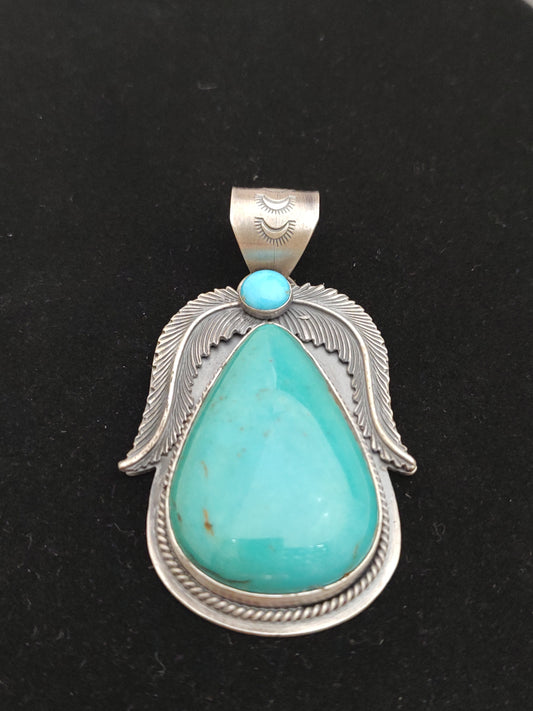 Royston and Sleeping Beauty Turquoise Pendant