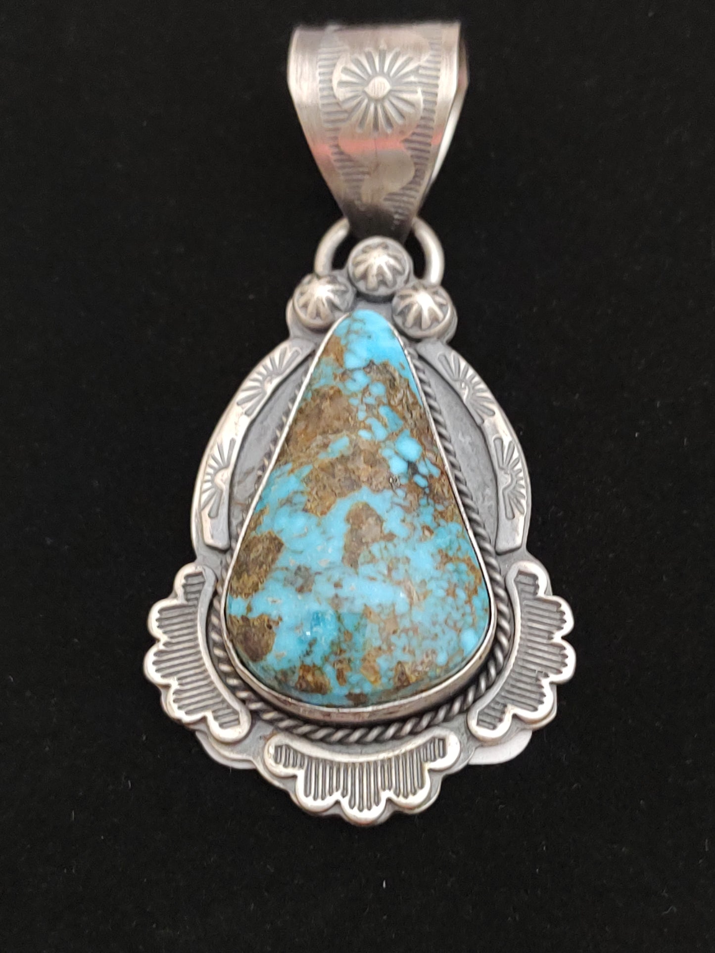 Kingman Turquoise Pendant