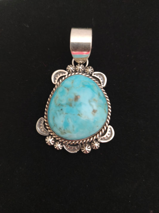 Kingman Turquoise Pendant