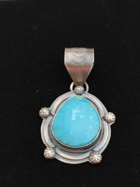 Kingman Turquoise Pendant
