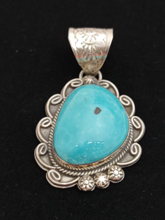 Kingman Turquoise Pendant