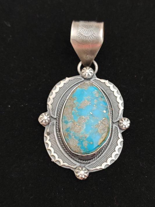 Kingman Turquoise Pendant