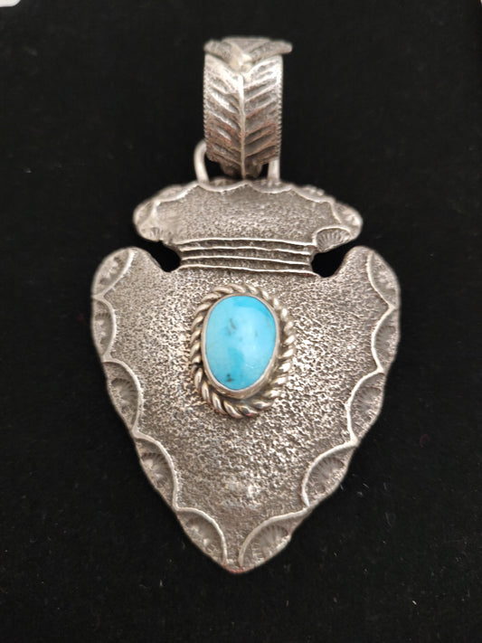 Sonoran Blue Turquoise Pendant