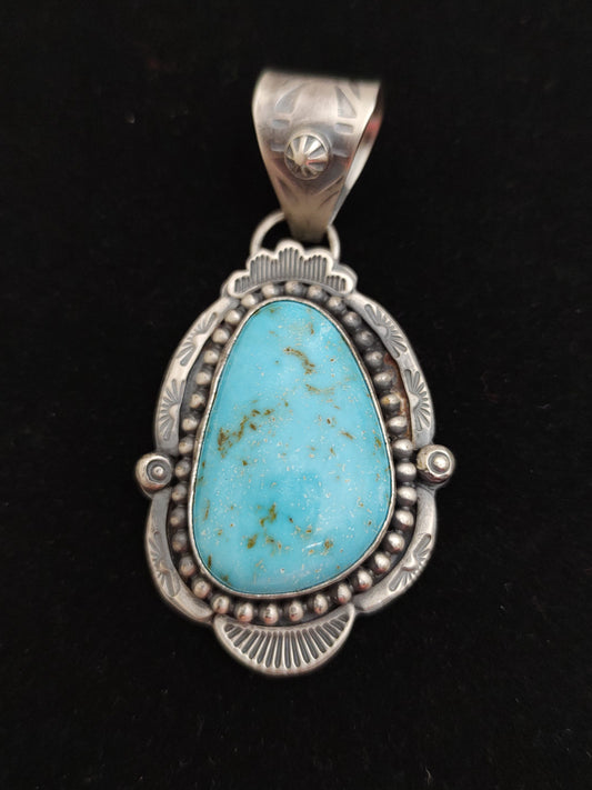 Kingman Turquoise Pendant