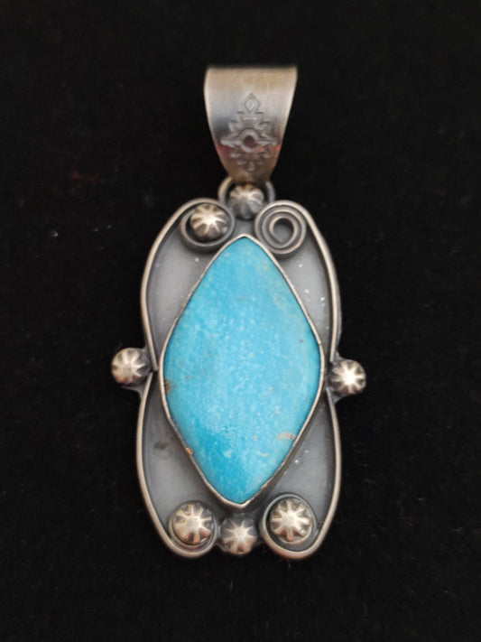 Kingman Turquoise Pendant