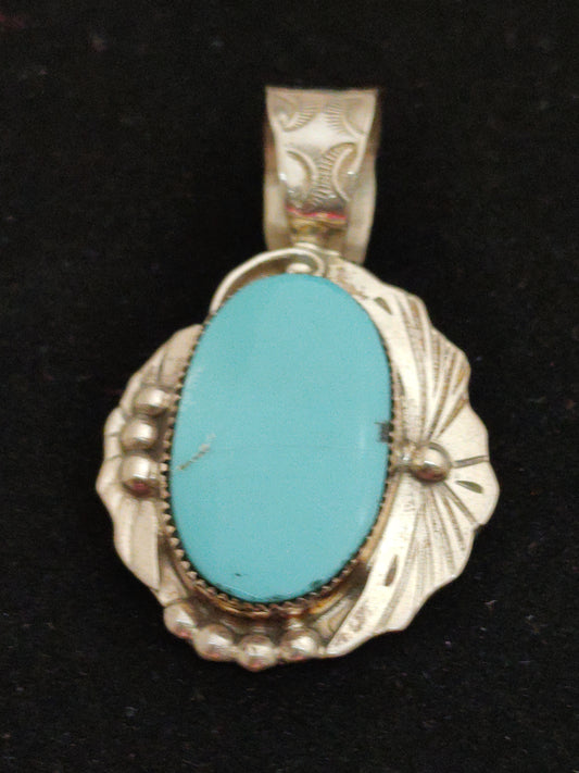 Kingman Turquoise Pendant