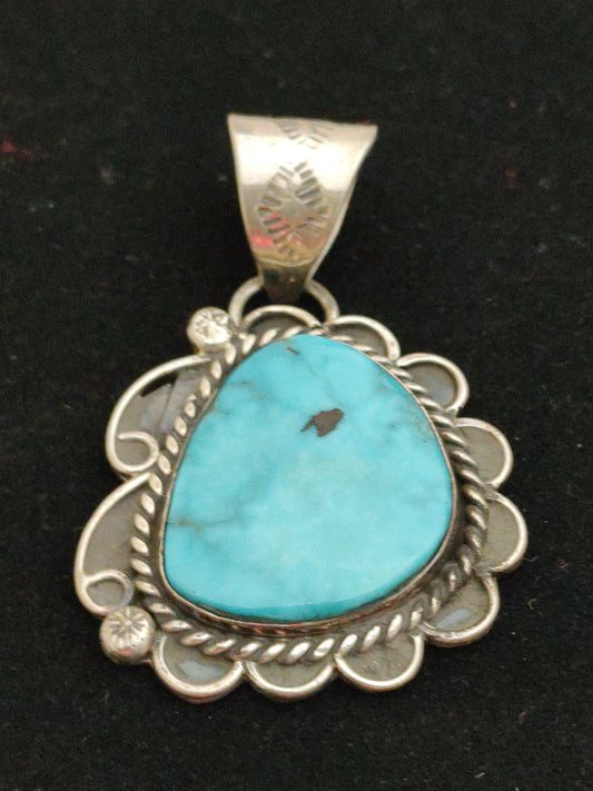 Kingman Turquoise Pendant