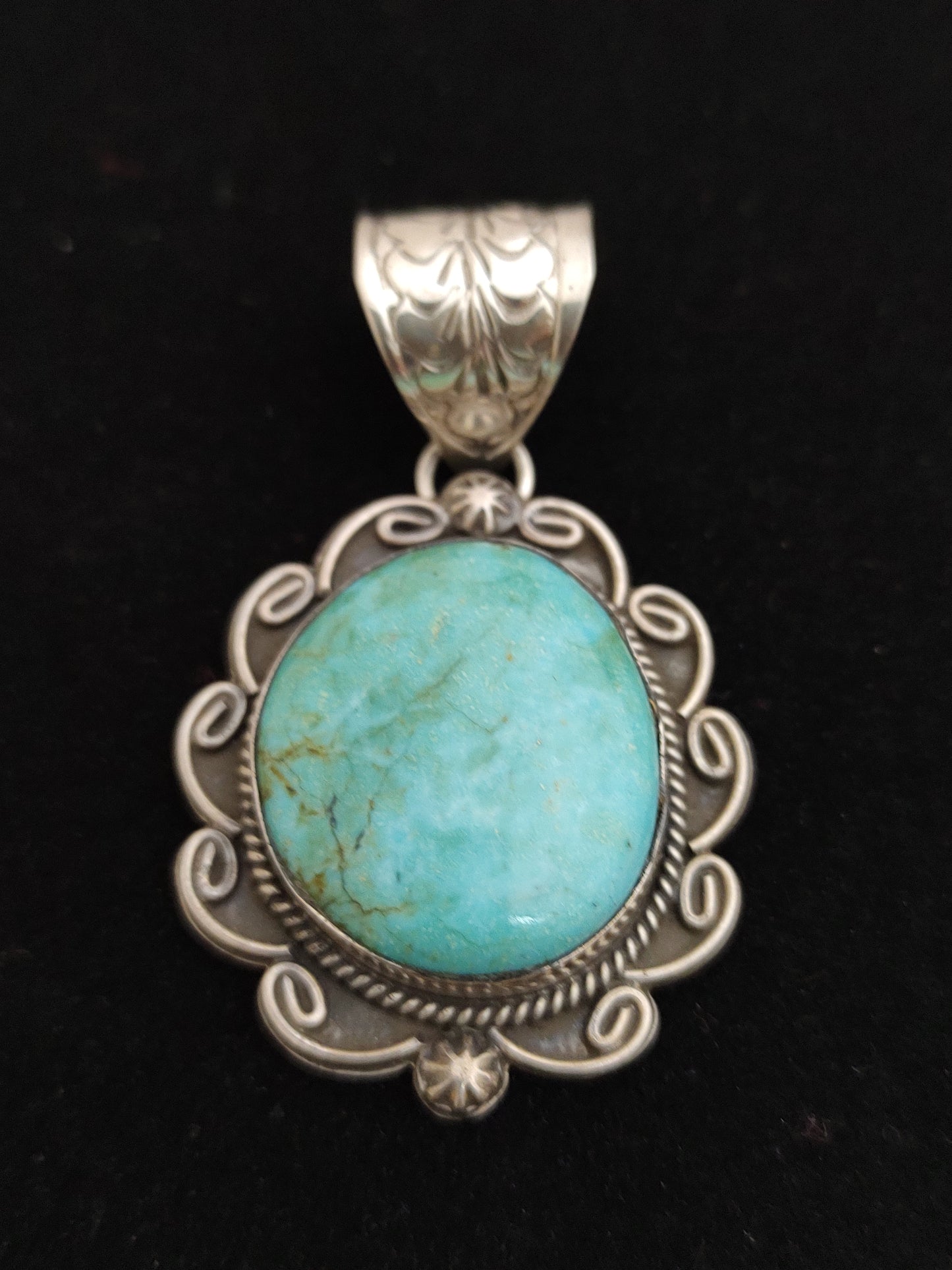 Kingman Turquoise Pendant