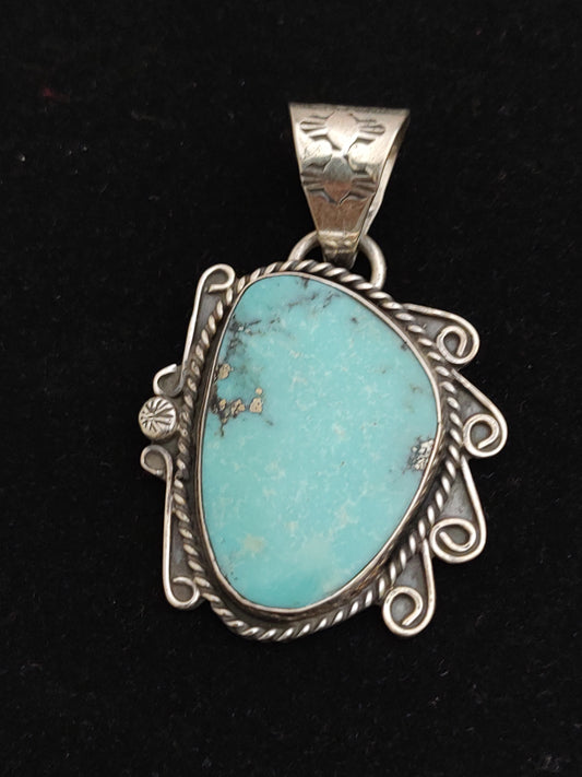 Kingman Turquoise Pendant