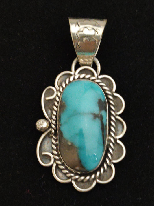 Bisbee Turquoise Pendant