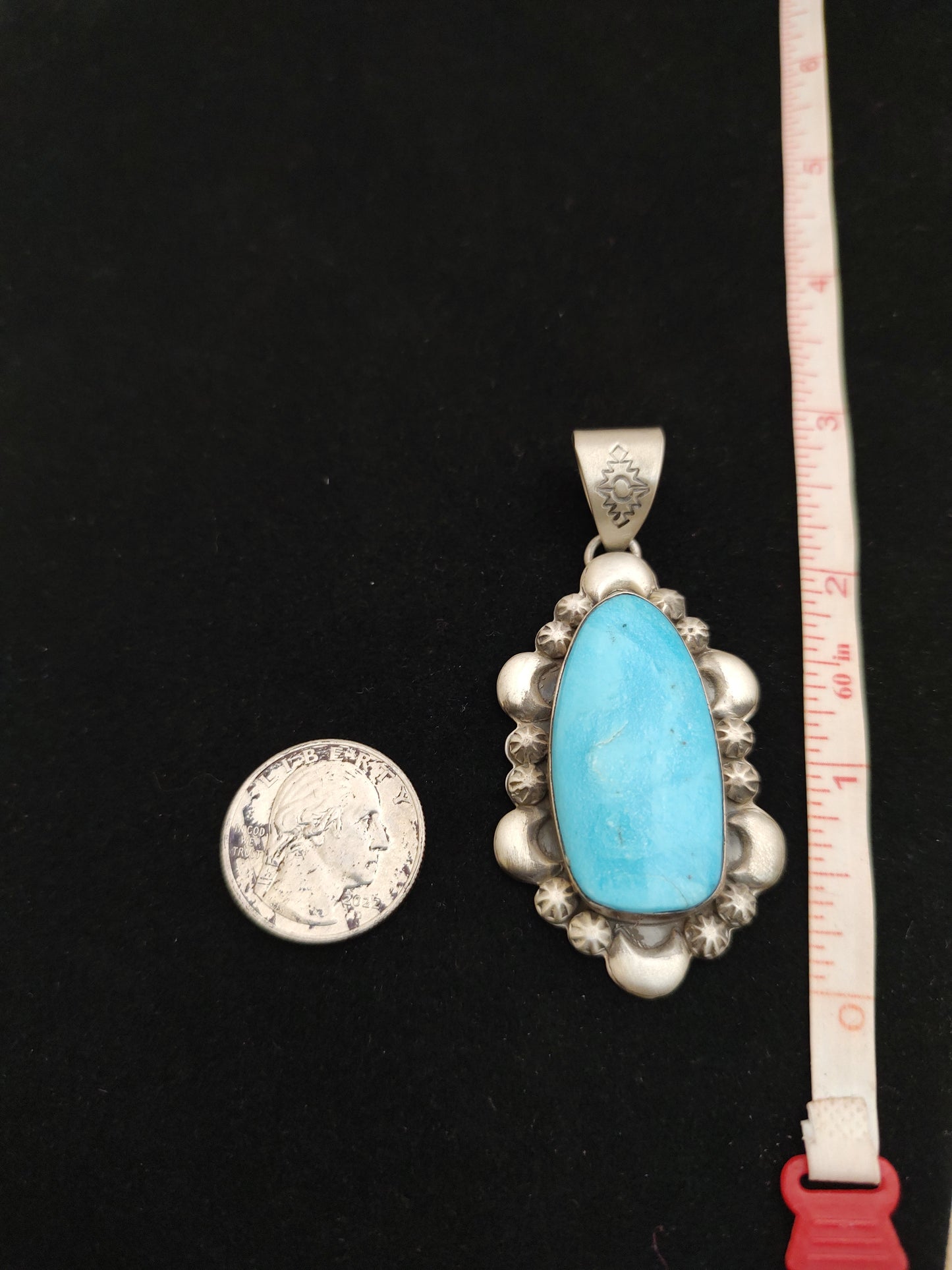 Kingman Turquoise Pendant