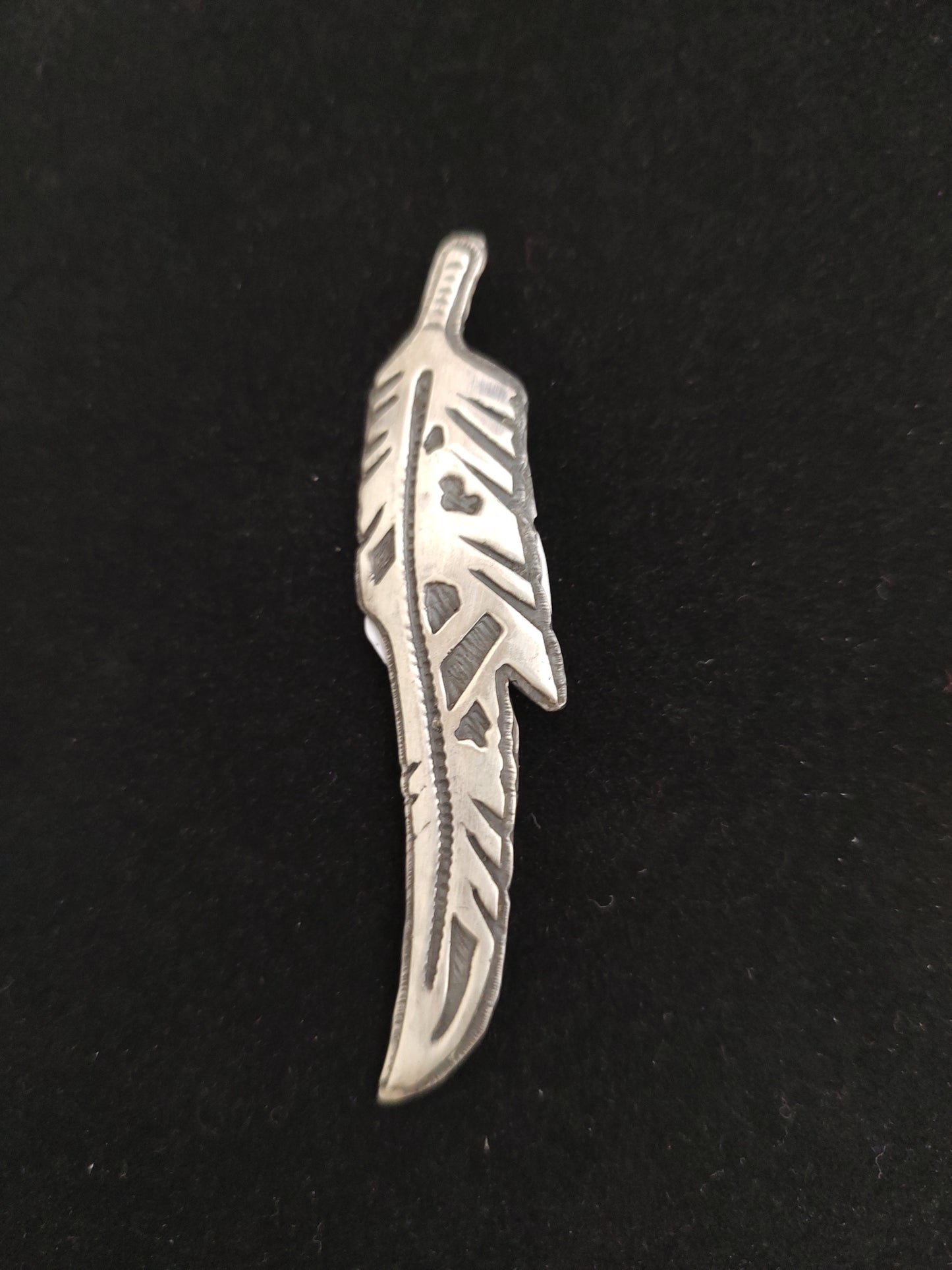 Silver Feather Pin/Pendant