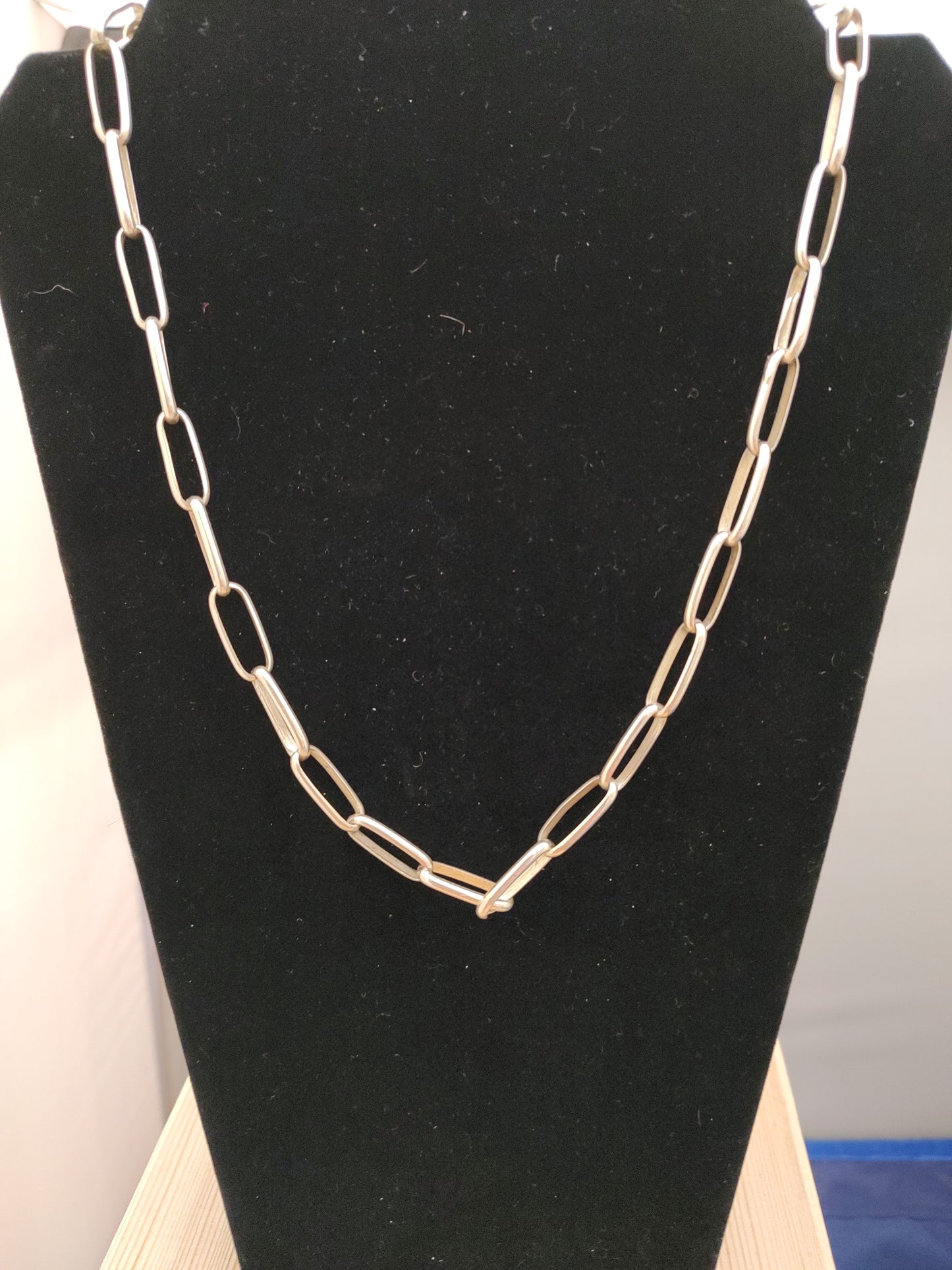 Handmade Paperclip 22-inch Necklace